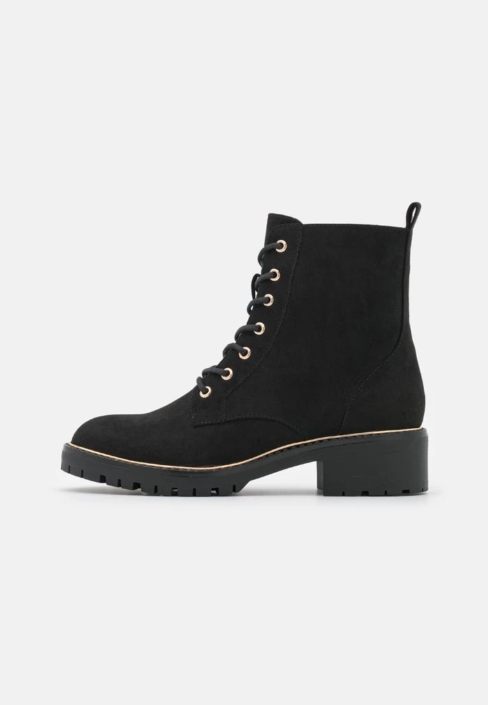 Bottines ANNA FIELD Anna Field Lace-up Ankle Boots Noir Femme | GGW-9099563